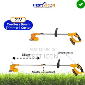 21v Cordless Grass Cutter Trimmer | Brush Cutter - Dingqi Kj01401