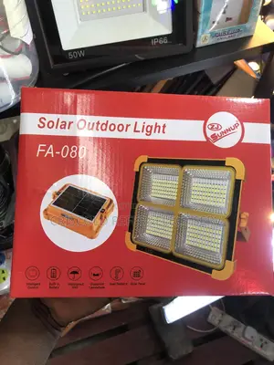 Solar Outdoor Light / Rechargeable Flood Light