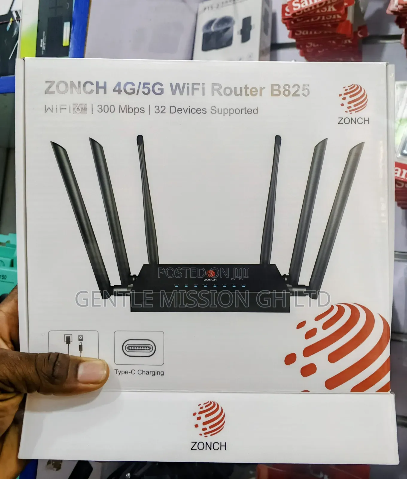 Zonch 4g)5g Wifi Router