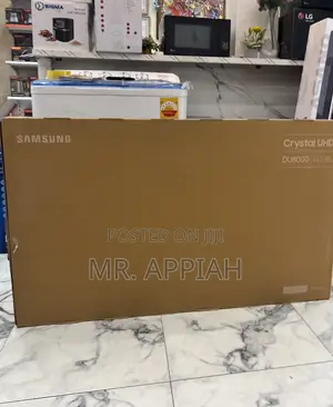 High Quality Samsung 55du8000 55” Uhd Smart Tv(2024)Black.