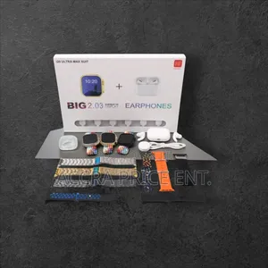 I20 Ultra Max Smartwatch 10 in 1 Set (738383)