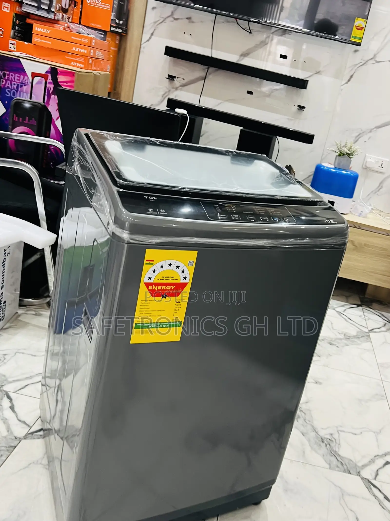 Lasting 11kg TCL Full Automatic Grey Top Load Washer