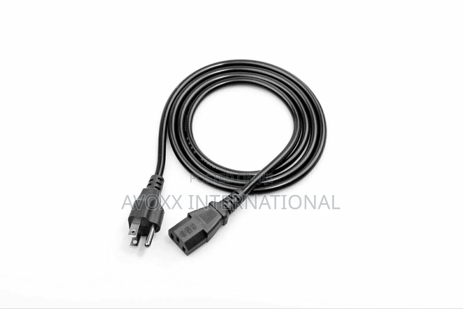 Genuine Power Cord Cable Desktop Computer Monitor -Prong Heavy Duty