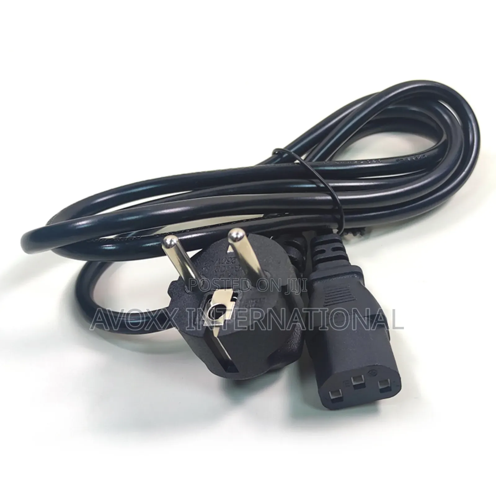 Genuine Power Cord Cable Desktop Computer Monitor -Prong Heavy Duty
