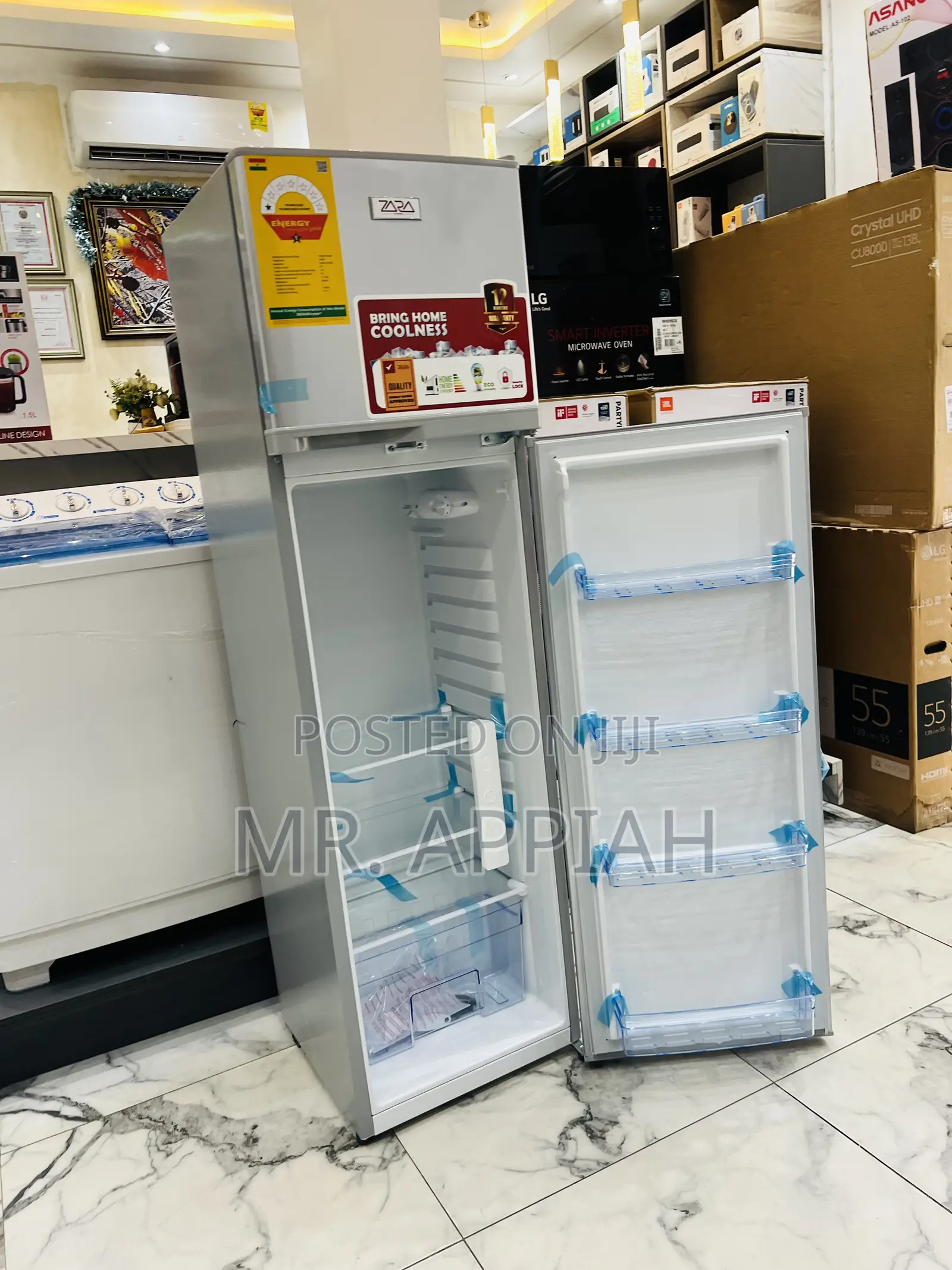 Affordable Zara 24tmf Double Door Refrigerator(166liter) 