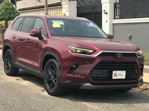 New Toyota Highlander Platinum AWD 2024 Red