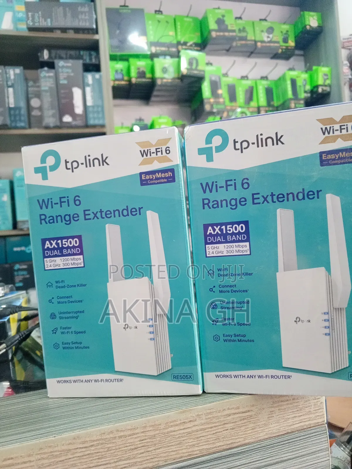Tp Link Wi-Fi 6 Range Extender (Re505x)