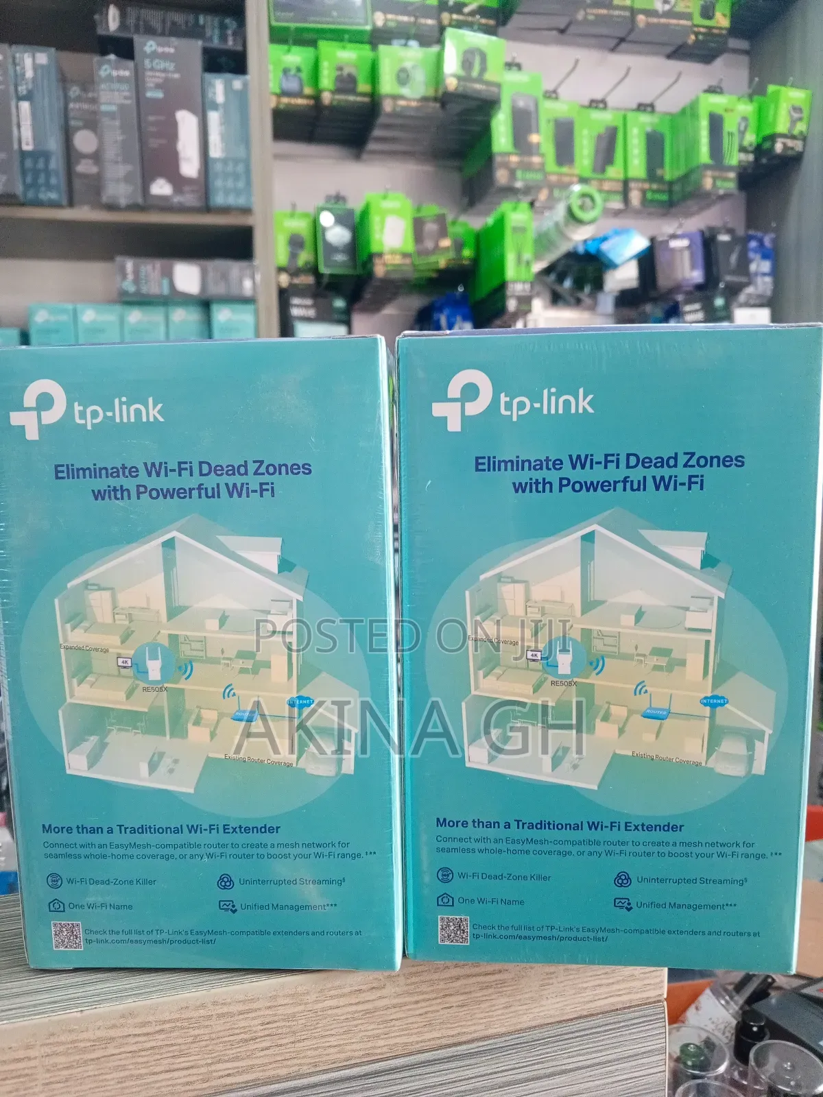 Tp Link Wi-Fi 6 Range Extender (Re505x)
