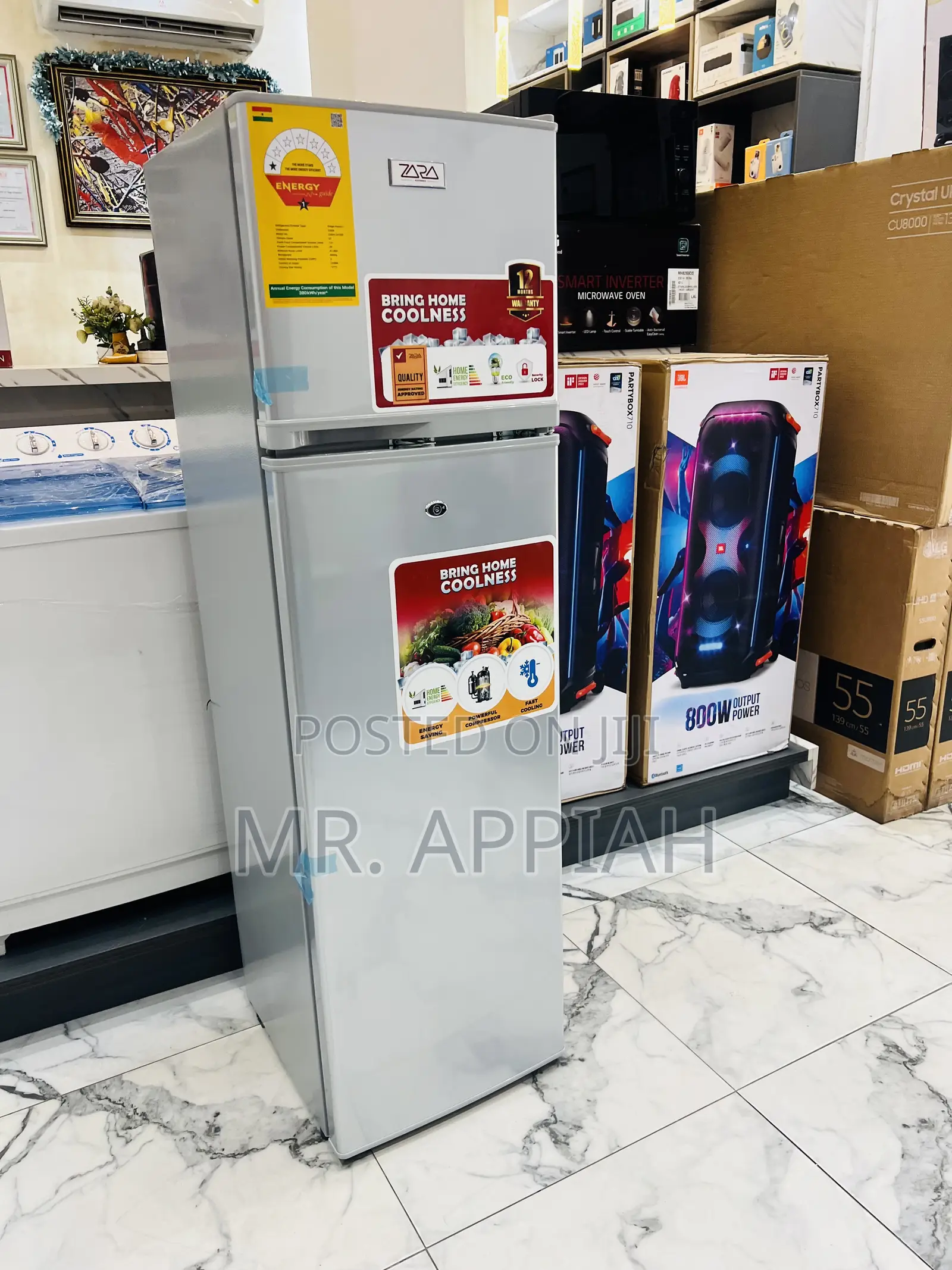 Extremely Cooling Zara 24tmf Double Door Fridge 