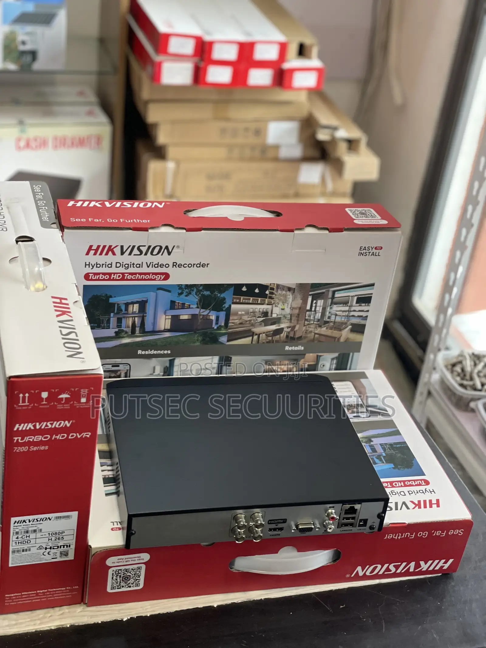 4 Channel Hikvision DVR 2mp