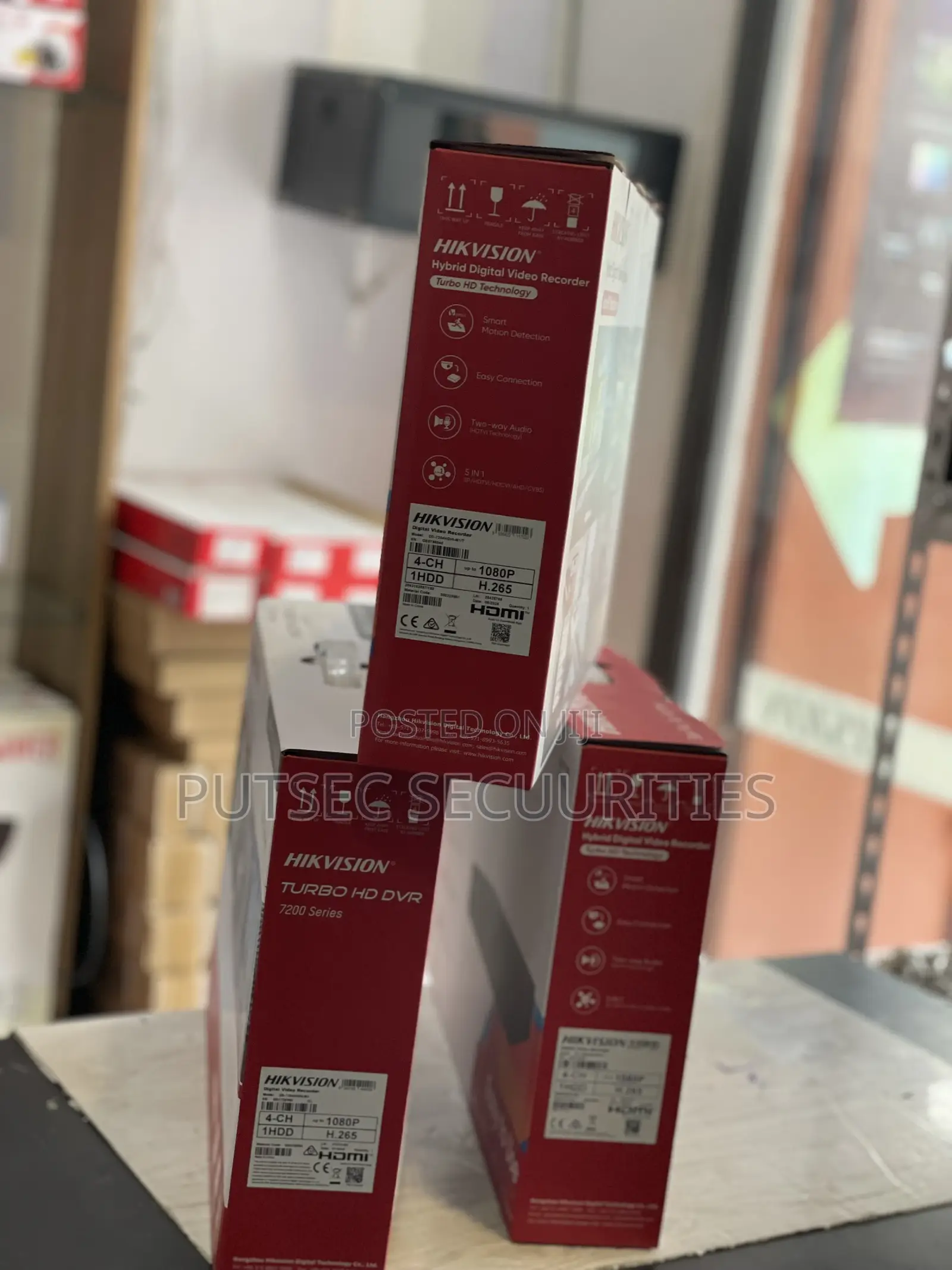 4 Channel Hikvision DVR 2mp