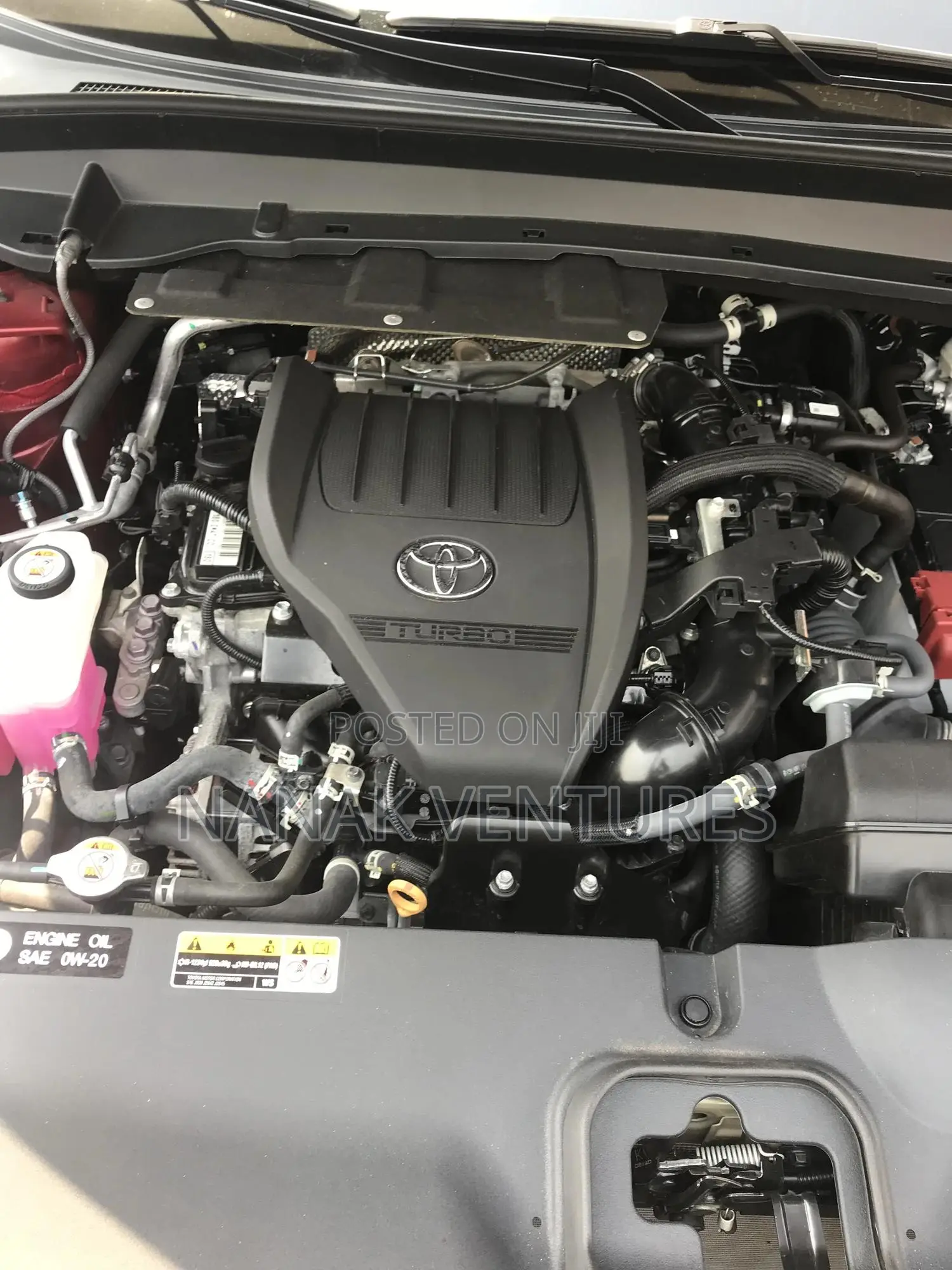 New Toyota Highlander Platinum AWD 2024 Red