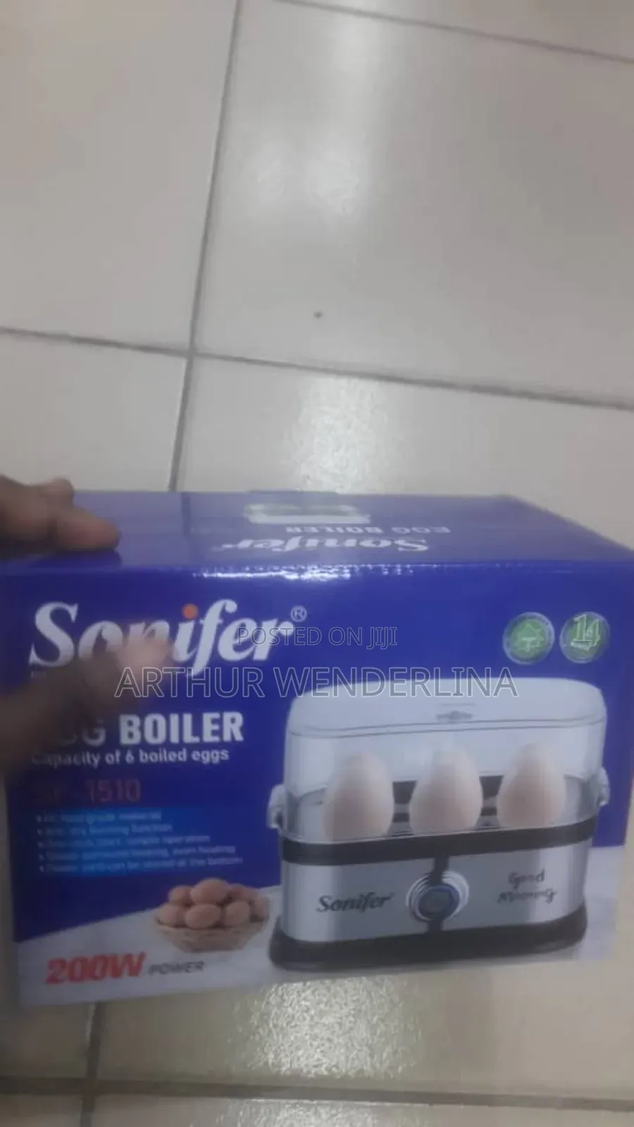 Egg Boiler for 6pieces at a Goal to Biol or Cook