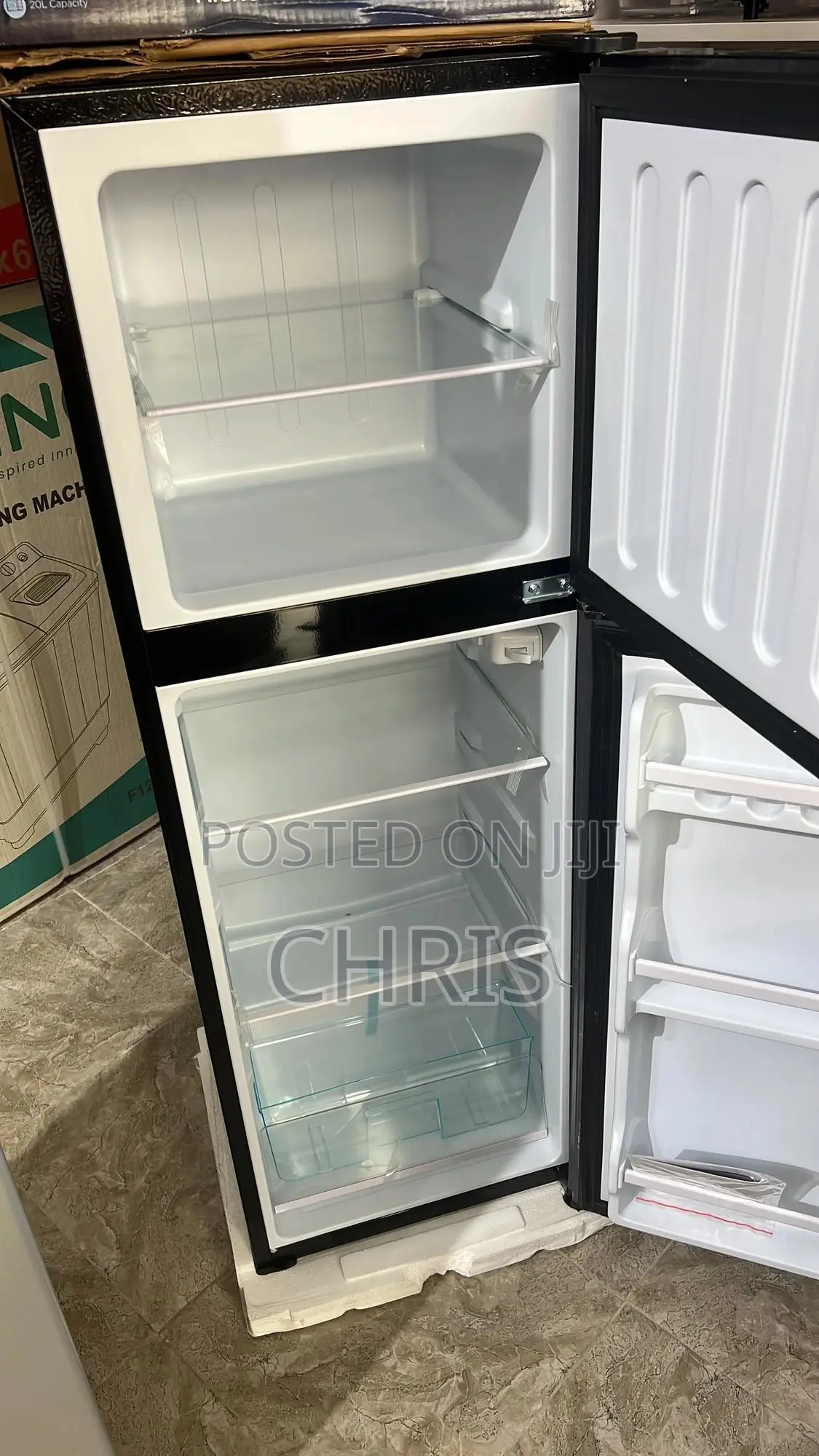 Nasco Nasf2-18fl 158 Liters Double Door Fridge