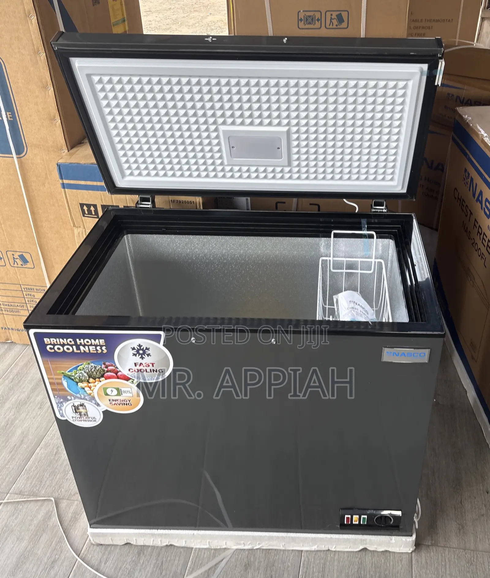 Classic Nasco Nas200fl Single Door Electric Chest Freezer(150l) 