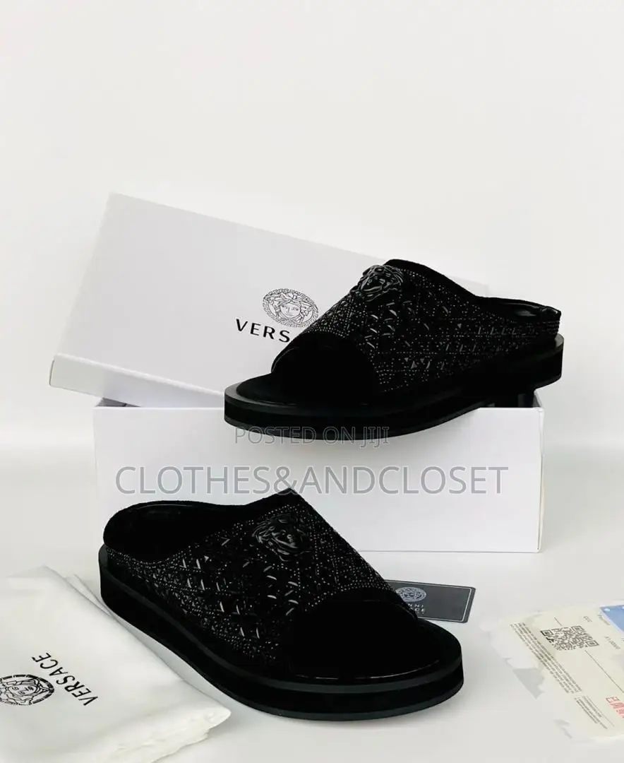 Quality Prada, Versace Naked Wolf Slippers