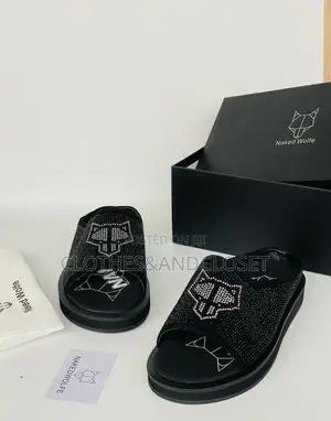 Quality Prada, Versace Naked Wolf Slippers