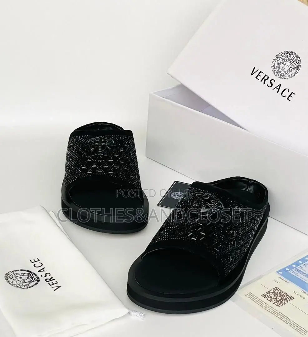 Quality Prada, Versace Naked Wolf Slippers