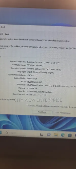 Laptop Lenovo ThinkPad T470p 8GB Intel Core I5 SSD 256GB