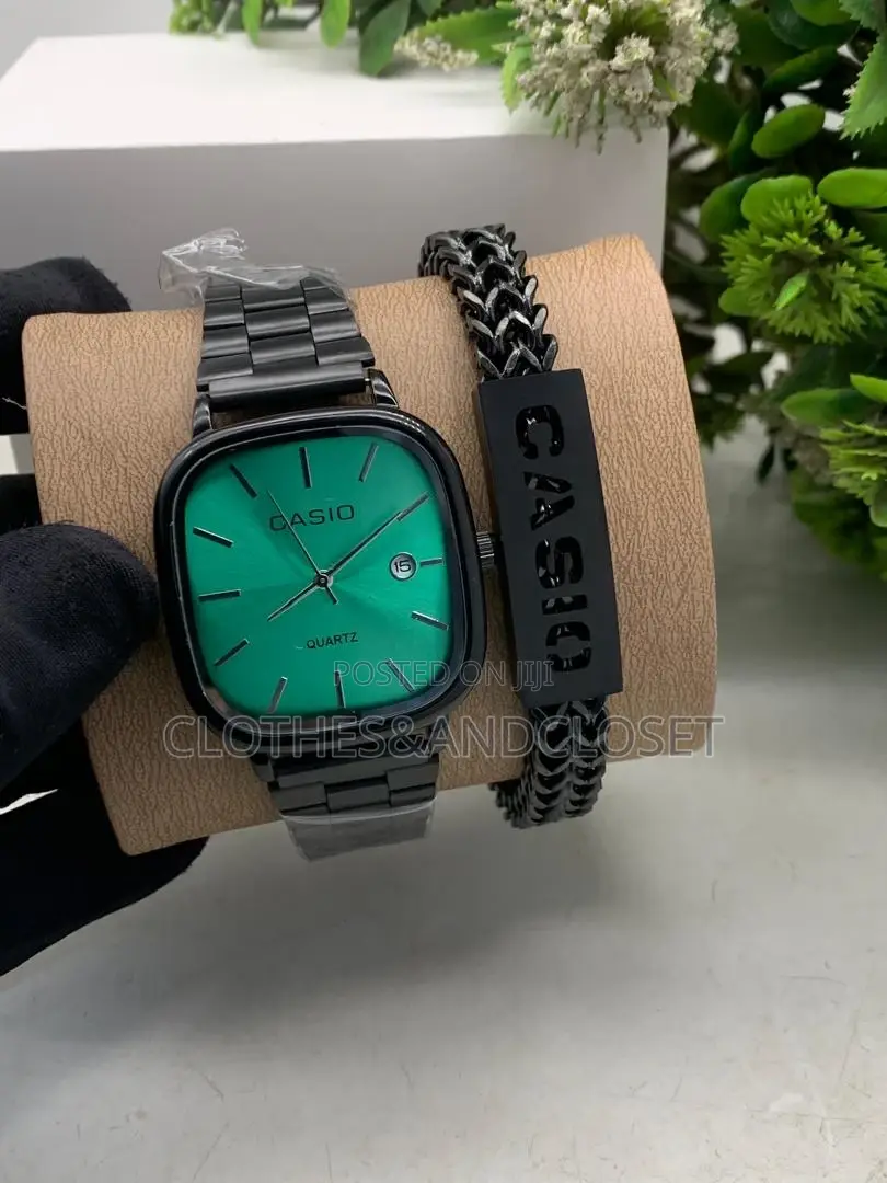 Casio Watch + Bracelet