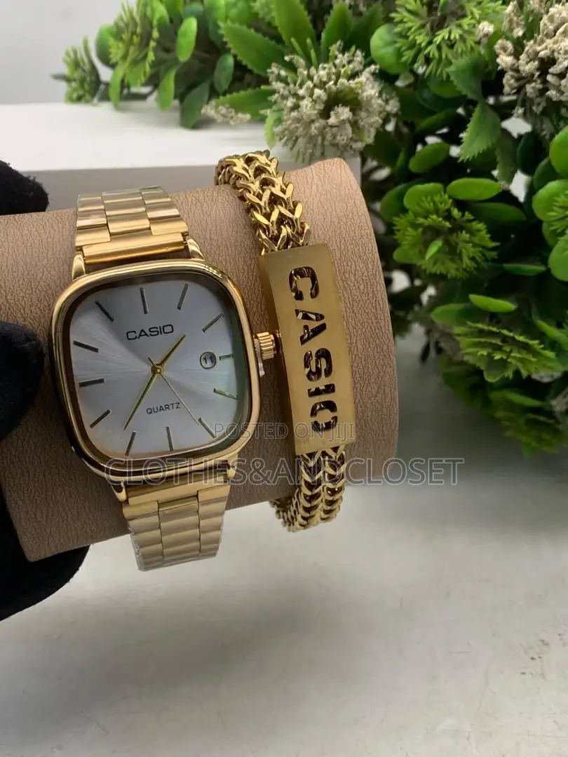 Casio Watch + Bracelet