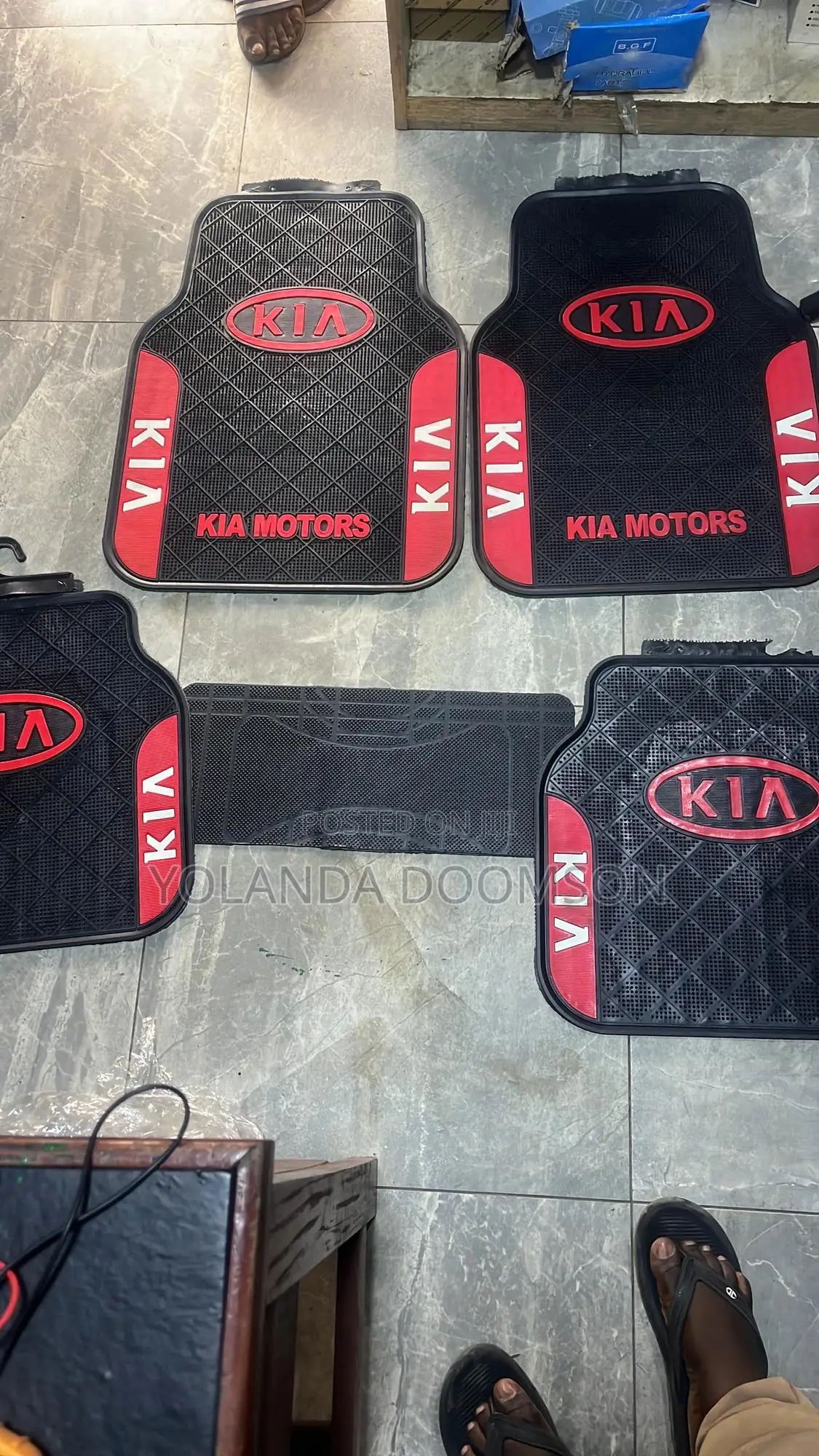 . All Kinds of Fancy Floor Mat