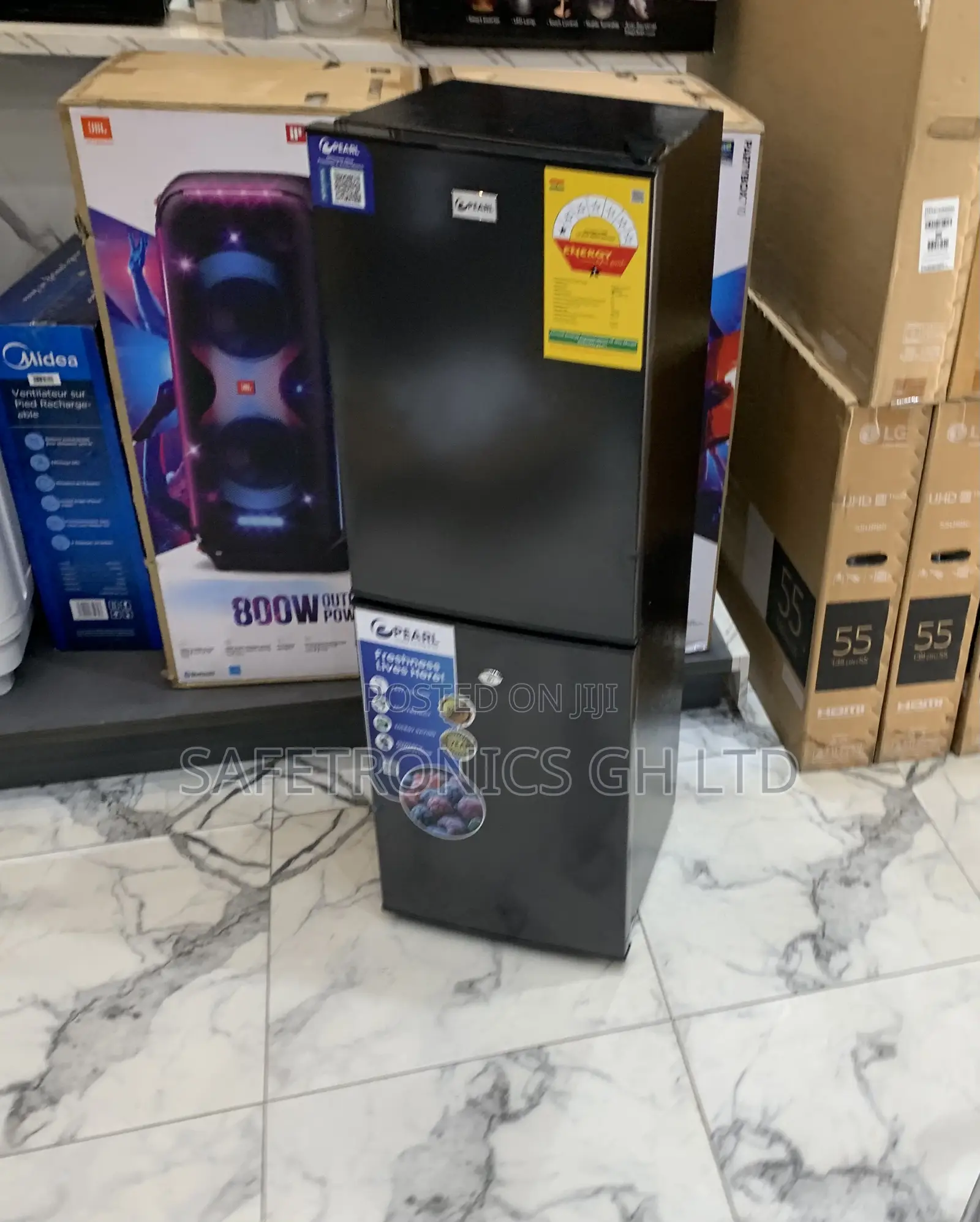 Purchase Pf-144b Black Top Mount 102 Liters Doubledoor Fridge