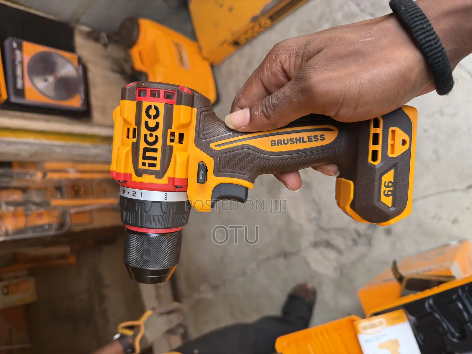 Ingco Cordless Brushless Impact Drill