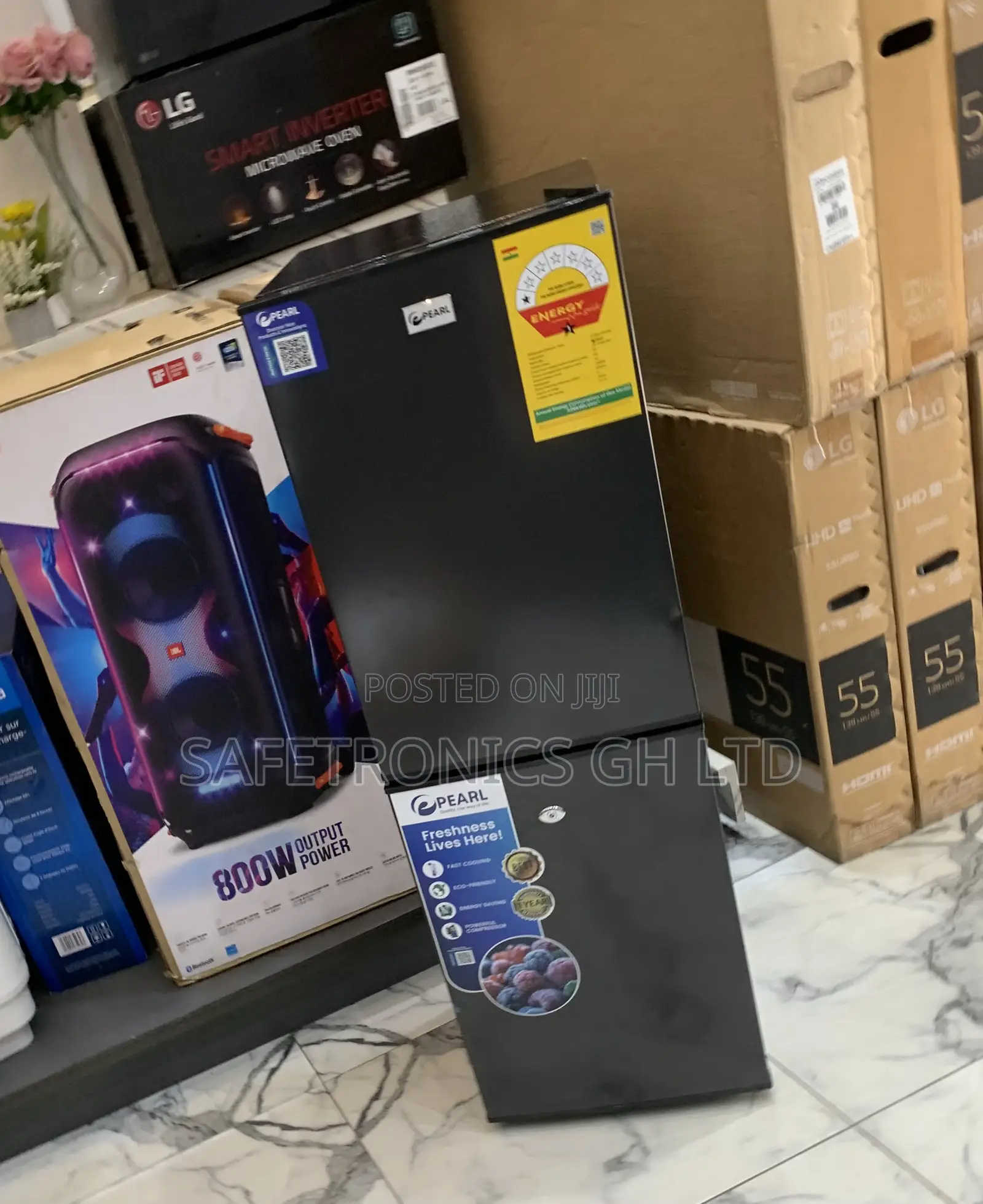Check Out Pearl Top Mount 102 Liters Doubledoor Pf-144b Fridge
