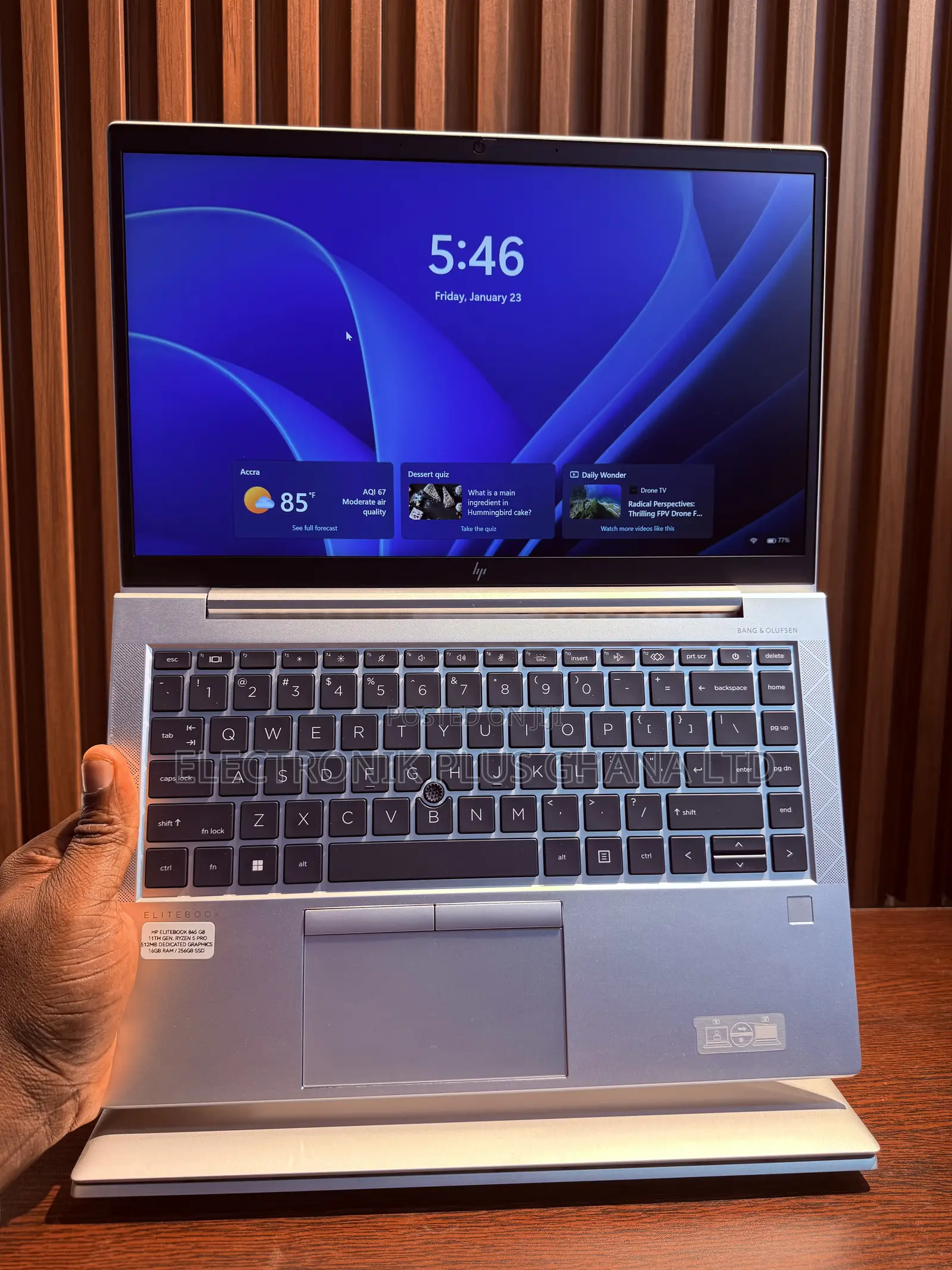 Laptop HP EliteBook 845 G8 16GB AMD Ryzen 5 SSD 256GB
