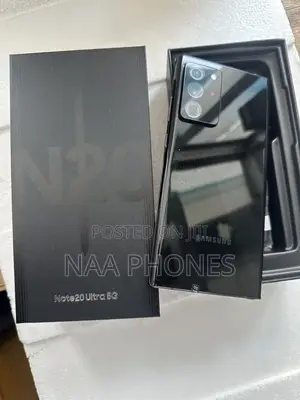New Samsung Galaxy Note 20 Ultra 128 GB Black