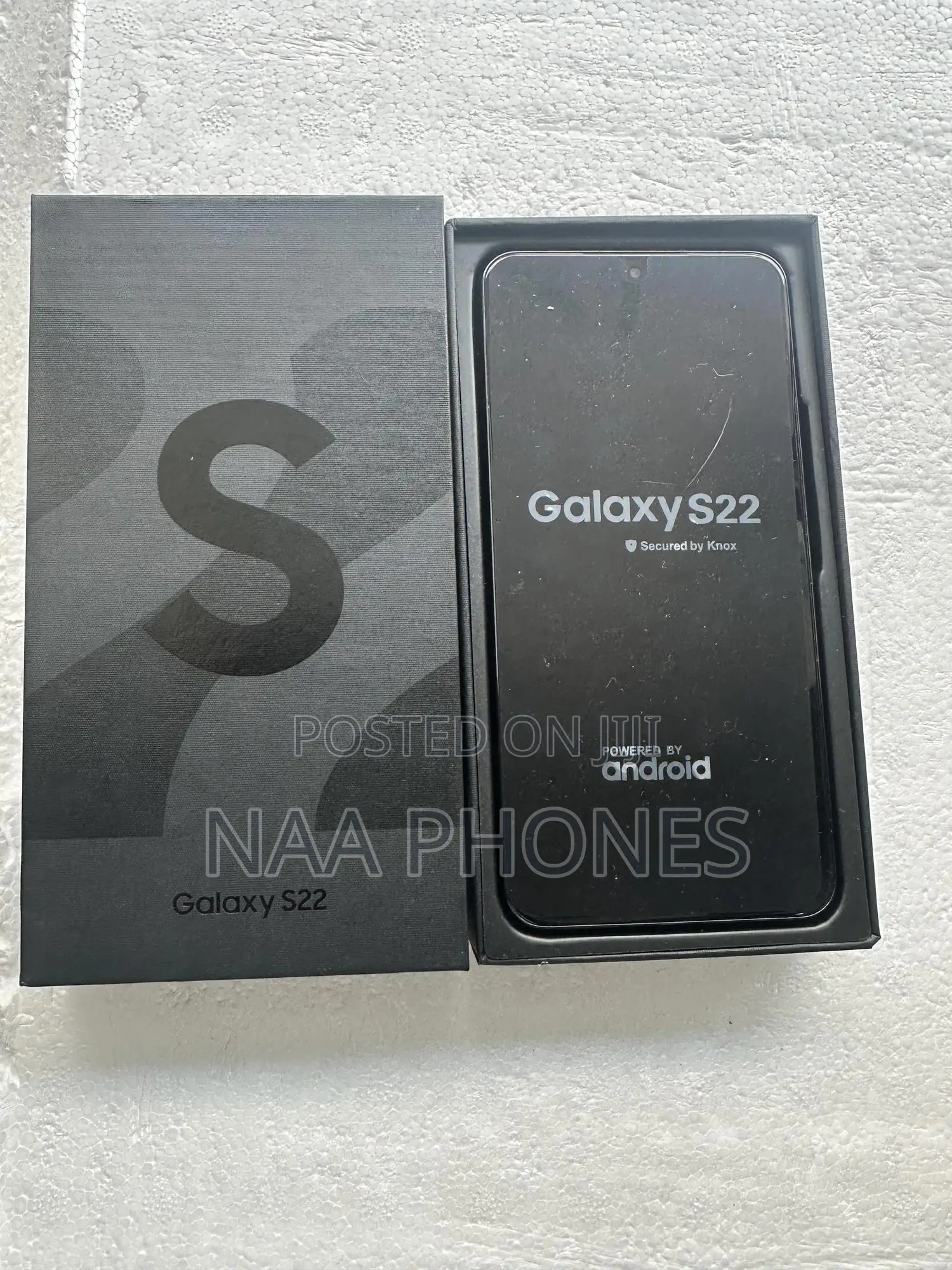 New Samsung Galaxy S22 5G 128 GB Black