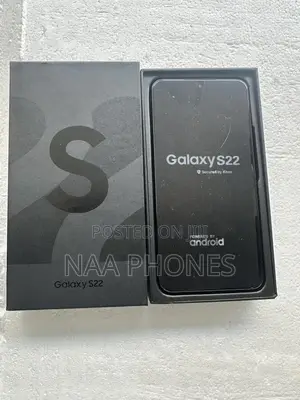 New Samsung Galaxy S22 5G 128 GB Black