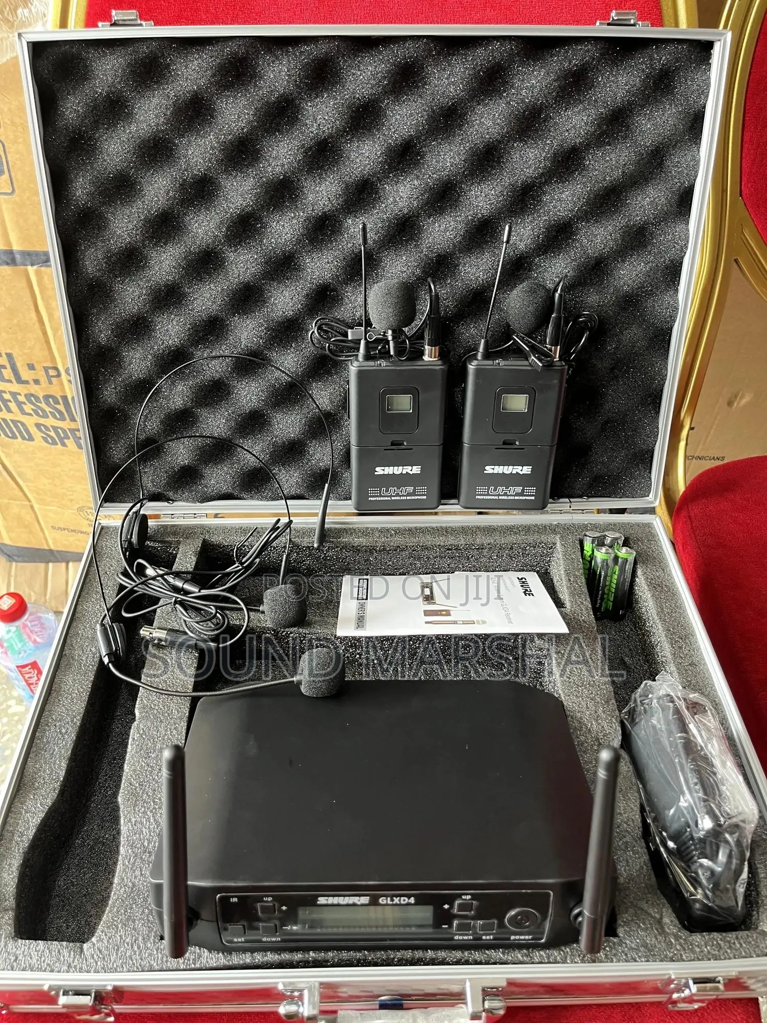 Protective Case Shure Glxd4 (Bodyback) Head And Tie