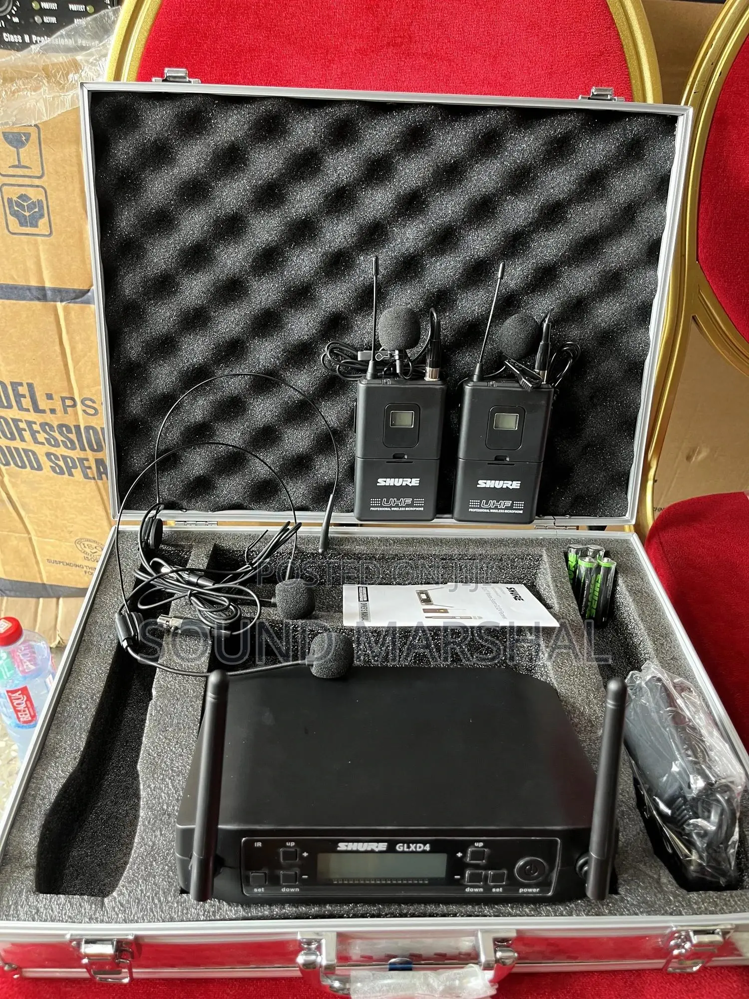 Protective Case Shure Glxd4 (Bodyback) Head And Tie