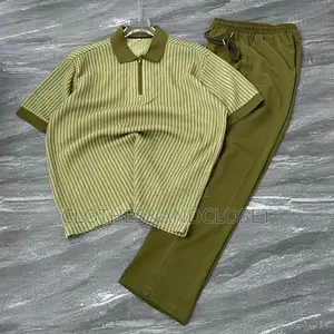Men’S Knitted Two-Piece Outfit