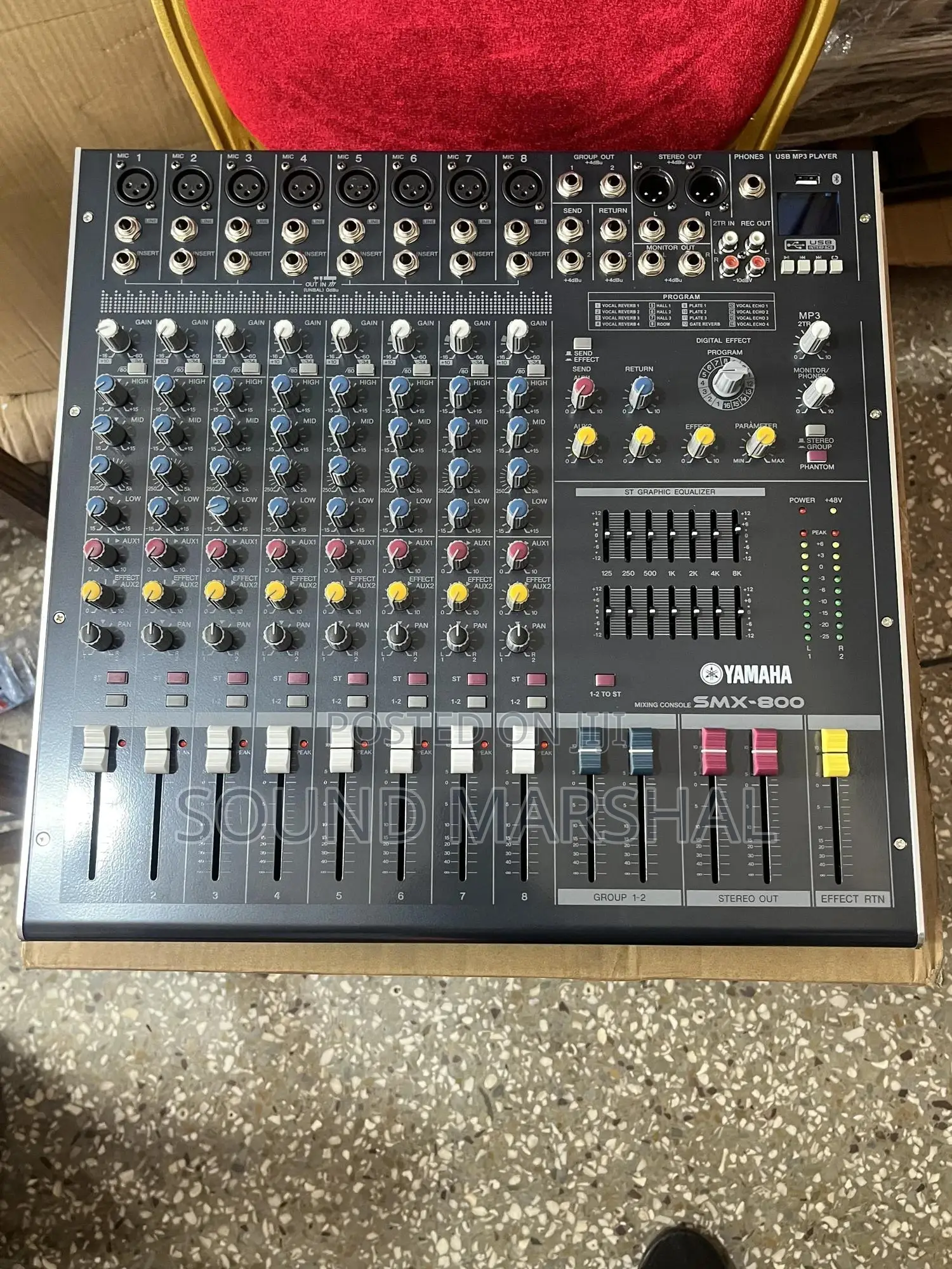 Yamaha SMX-8 Channel Mixer