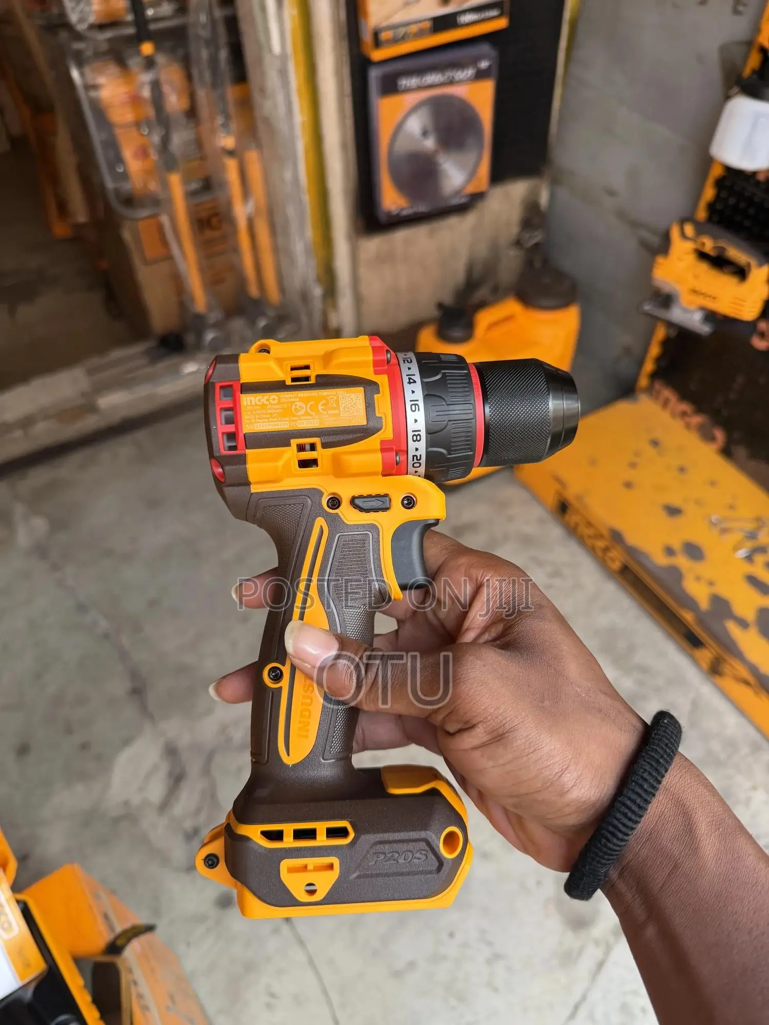Ingco Cordless Brushless Impact Drill