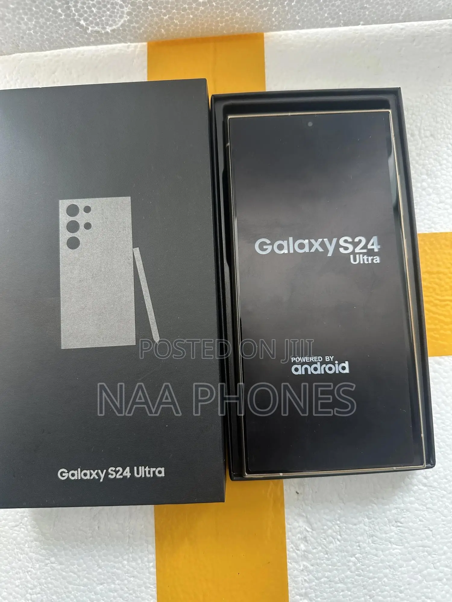 New Samsung Galaxy S24 Ultra 256 GB Yellow