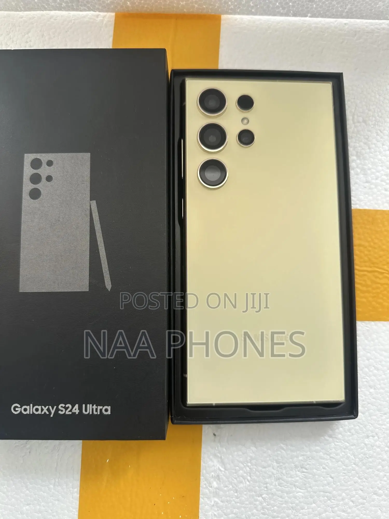 New Samsung Galaxy S24 Ultra 256 GB Yellow