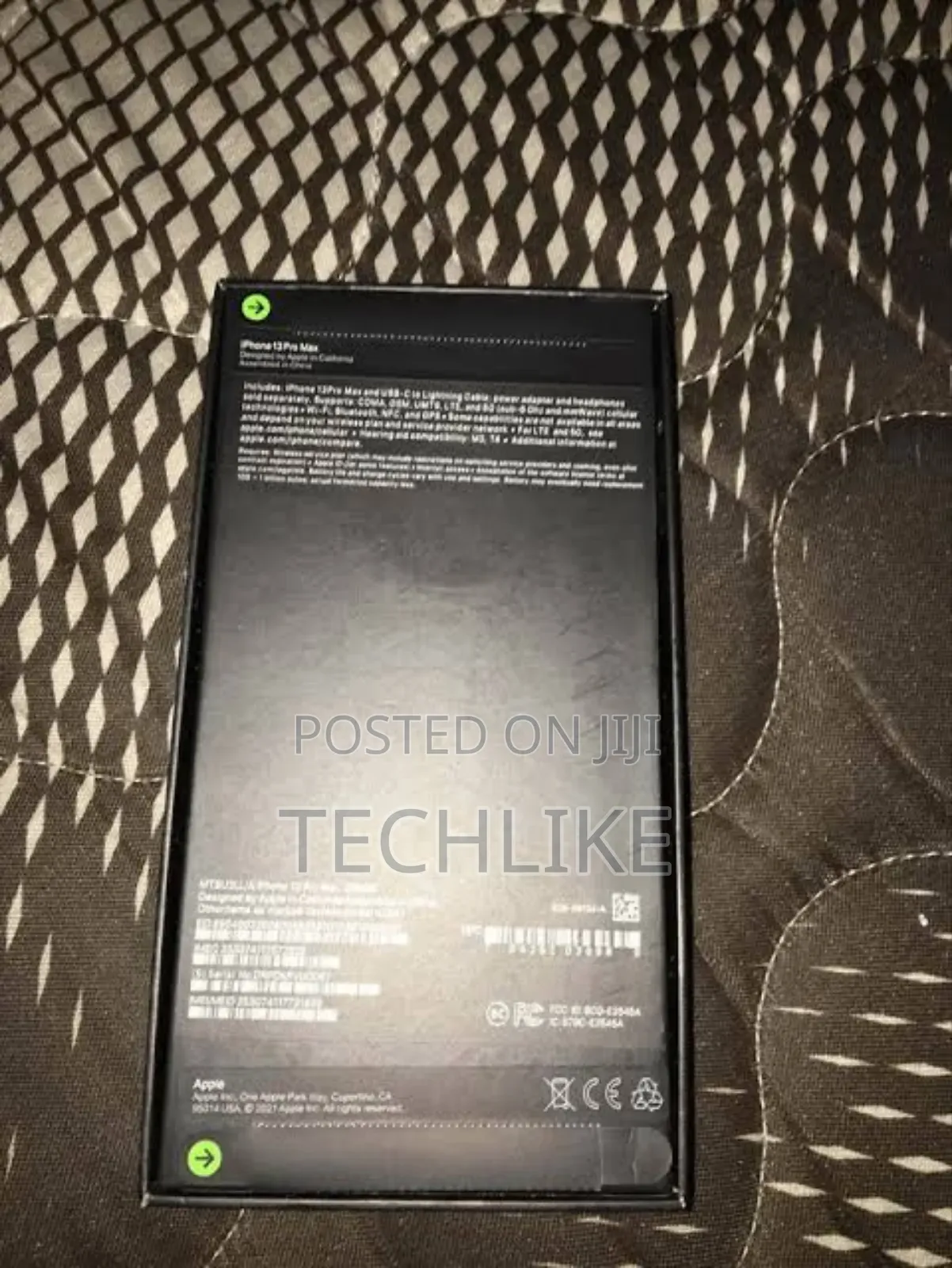 New Apple iPhone 13 Pro Max 256 GB Black