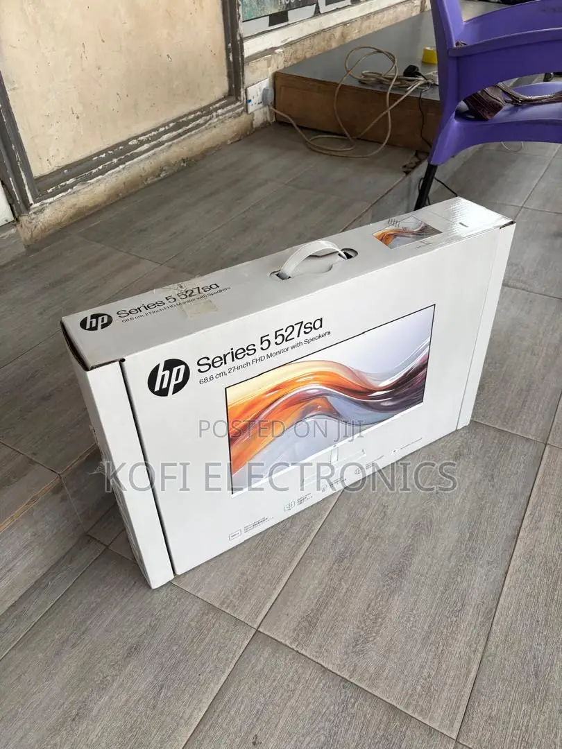 Hp 527sa Monitor Clear Smooth Viewing