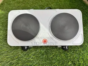 2 in 1 White Hotplate (Without Handle)