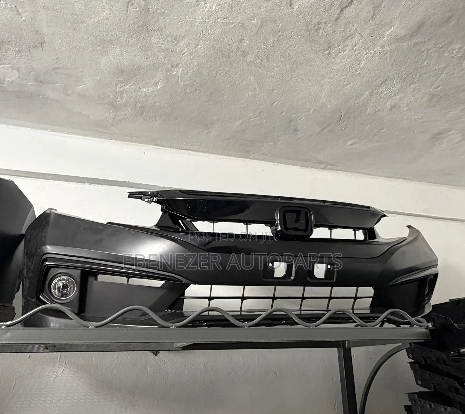 Honda Civic Black Edition Front Bumper Complete 2017 2018 2019 2020