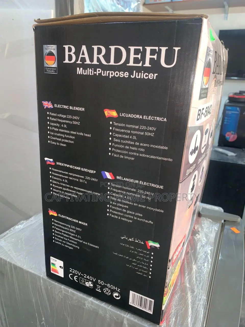 Brand New Blender (Bardefu) 4ltrs
