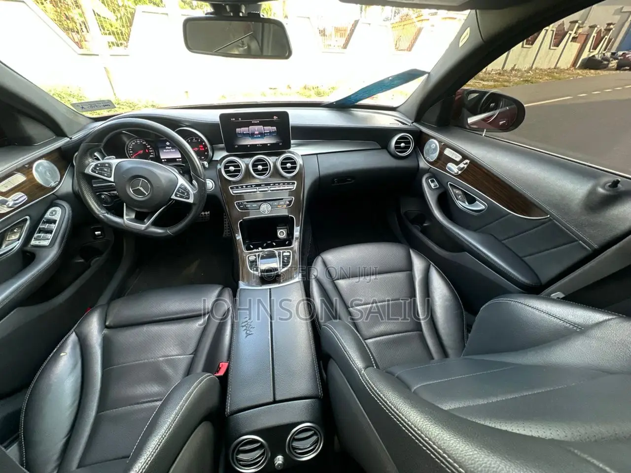 Mercedes-Benz C300 Base C300 AWD 4MATIC Sedan 2018 Red