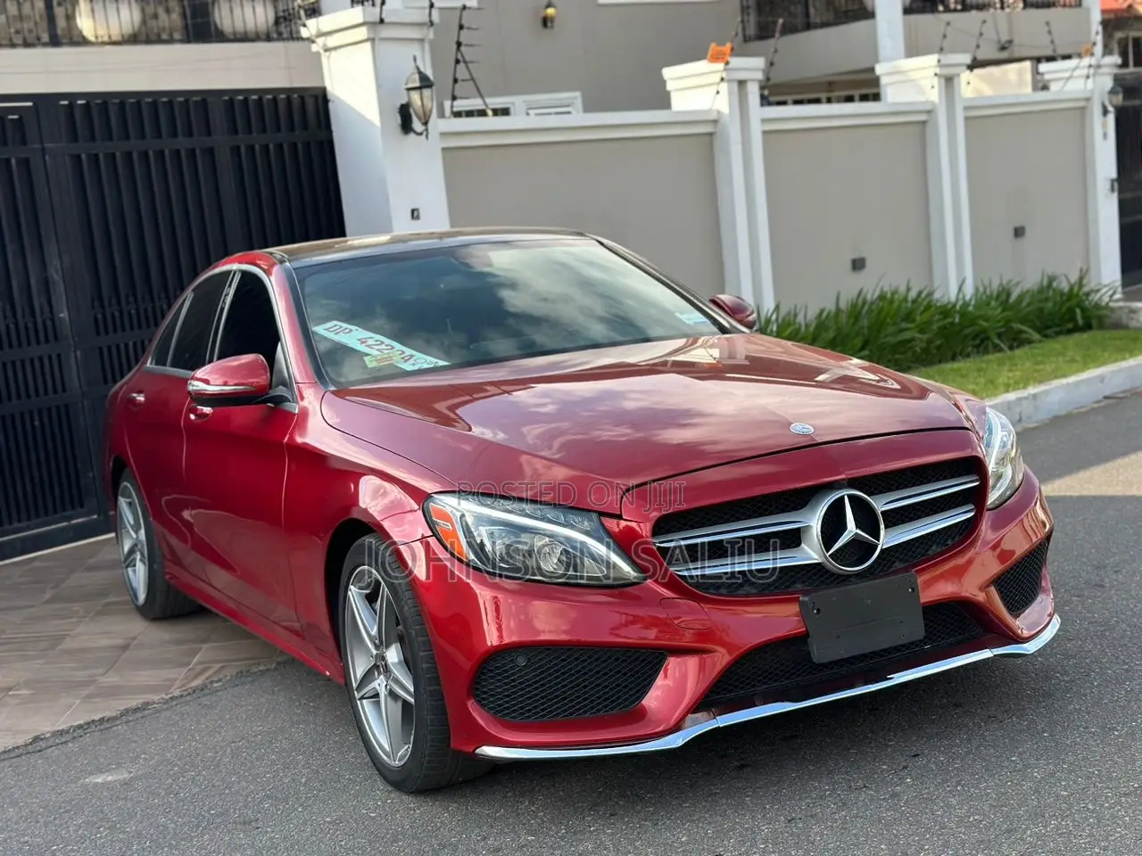 Mercedes-Benz C300 Base C300 AWD 4MATIC Sedan 2018 Red