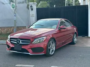 Mercedes-Benz C300 Base C300 AWD 4MATIC Sedan 2018 Red