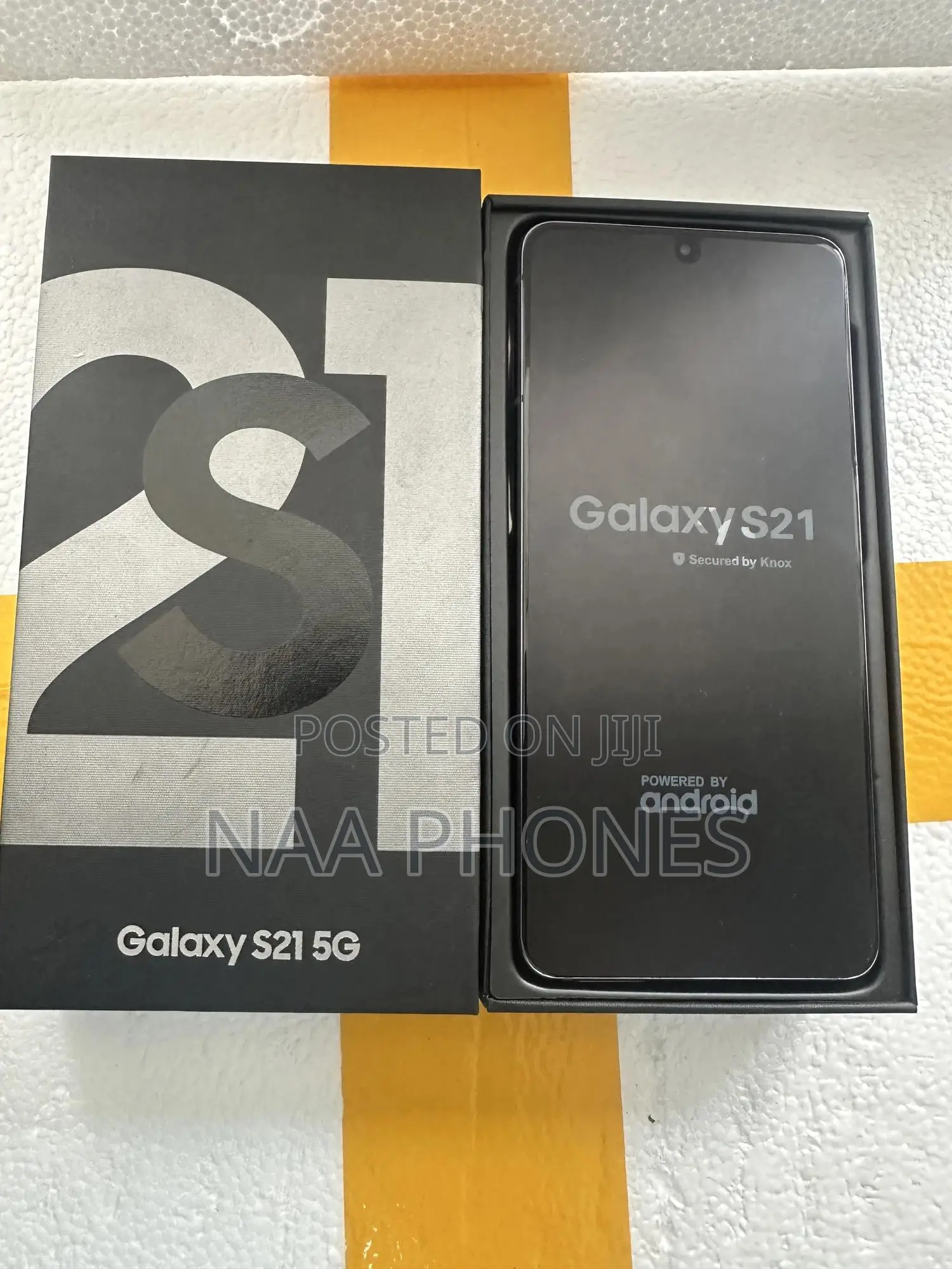 New Samsung Galaxy S21 5G 128 GB Black