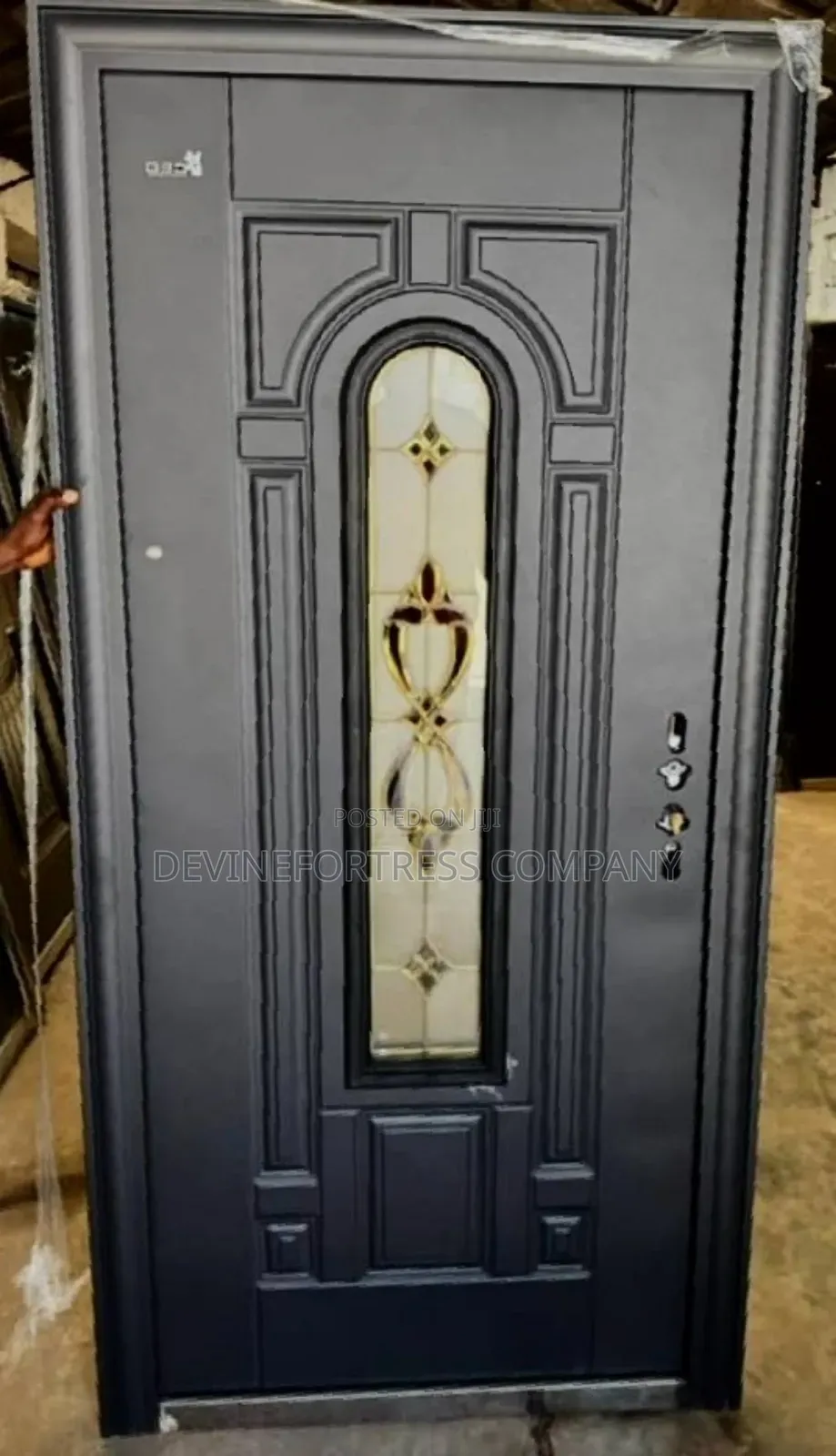 Quality Elegant Steel Metallic Security Door